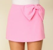 Side Bow overlay skort