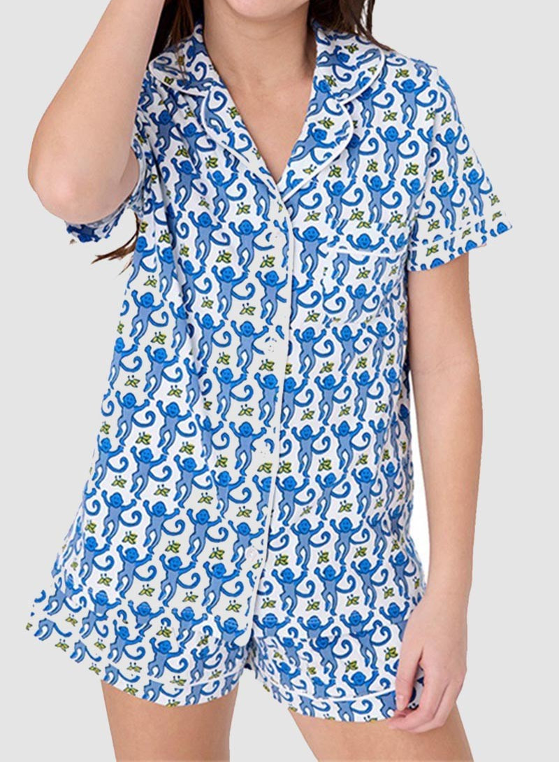 Banana Monkey Pajama set