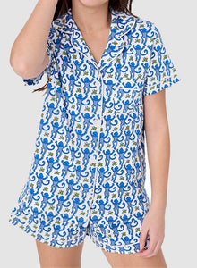 Banana Monkey Pajama set