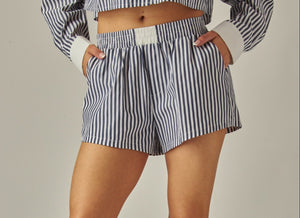 1 layer striped with pocket boxers