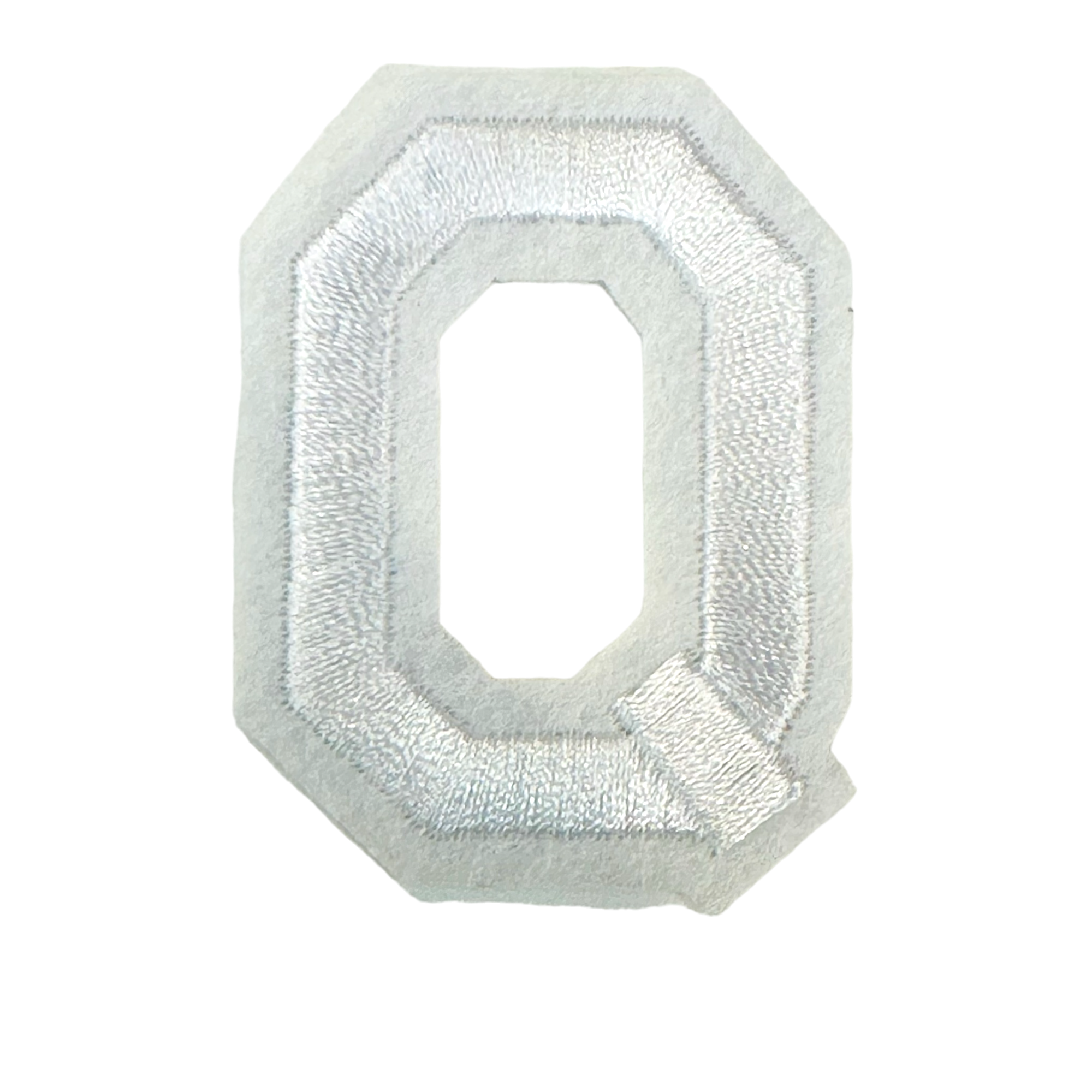 Iron On White Letter Patches