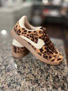Leopard print low top sneaker-Remus