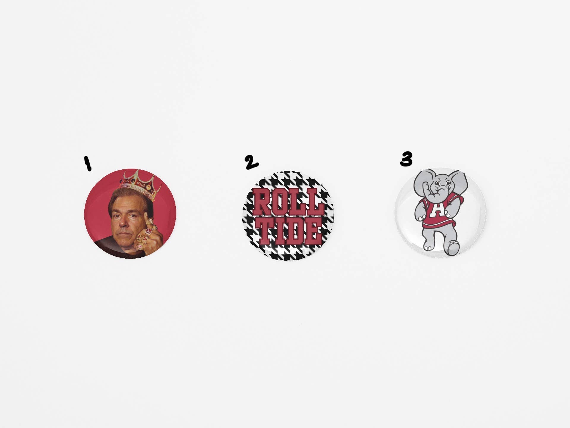 Game Day Buttons | 3 Options
