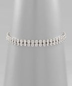 2 row tennis bracelet