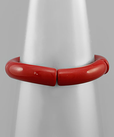 Bugle bead stretch bracelet