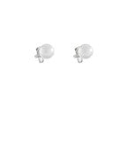 clip on pearl studs