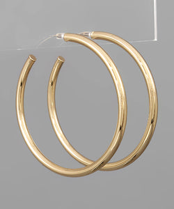65mm Open Hoop Earrings