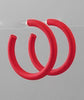 rubber color Coat Hoops
