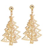 3D Gold Christmas tree