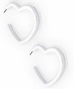 hollow sparkly hearts
