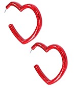 hollow sparkly hearts