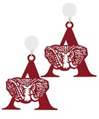 Filigree A Elephant Earrings