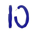 color coded twist hoop