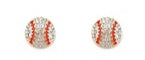 Rhinestone baseball studs