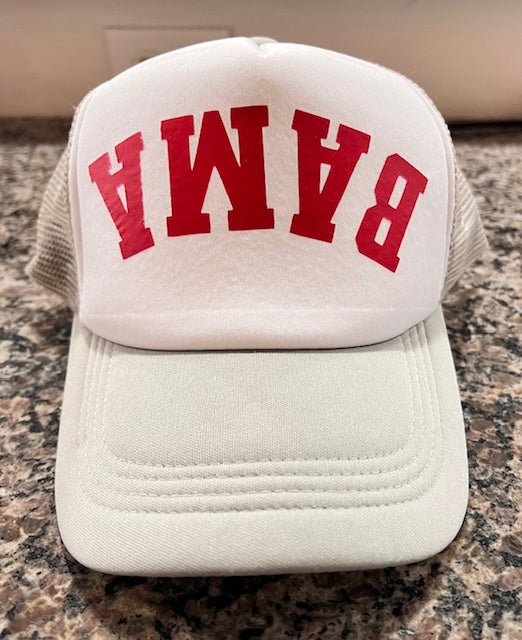 BAMA Upside Down Trucker Hat