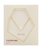 18k dipped chain with 2.5 mm pearl
