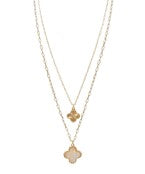 Duo cover layered necklace
