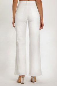 Risen High rise wide leg jeans- RDP5399-N