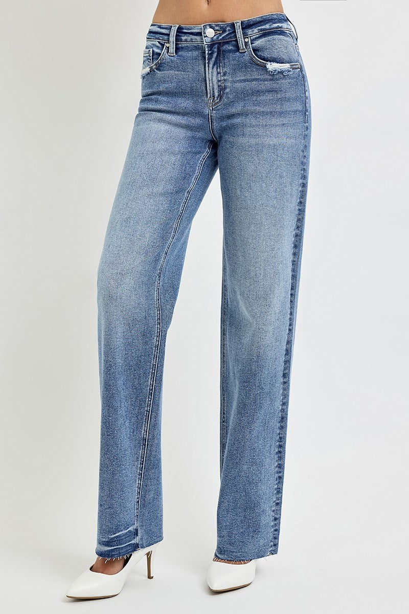 high rise wide jeans RDP5983