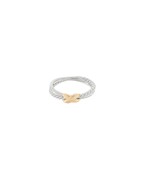Two toned crossover single ring