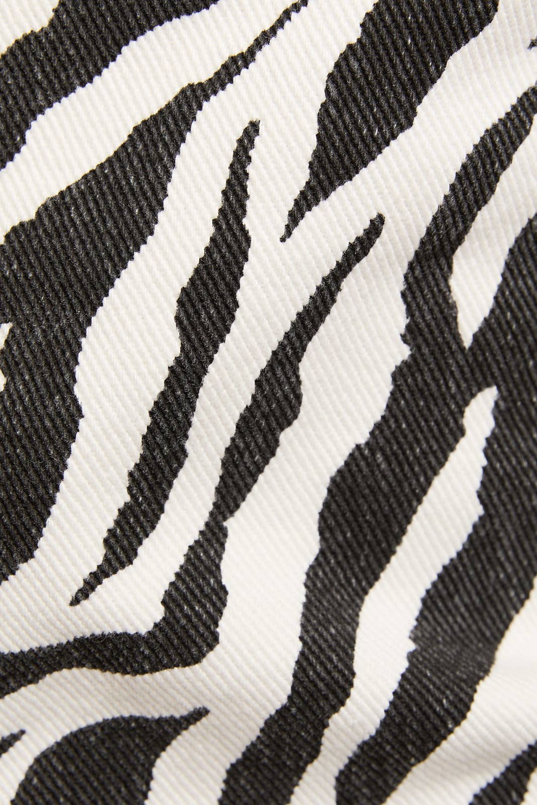 BOAT NECK SLEEVELESS zebra print TOP