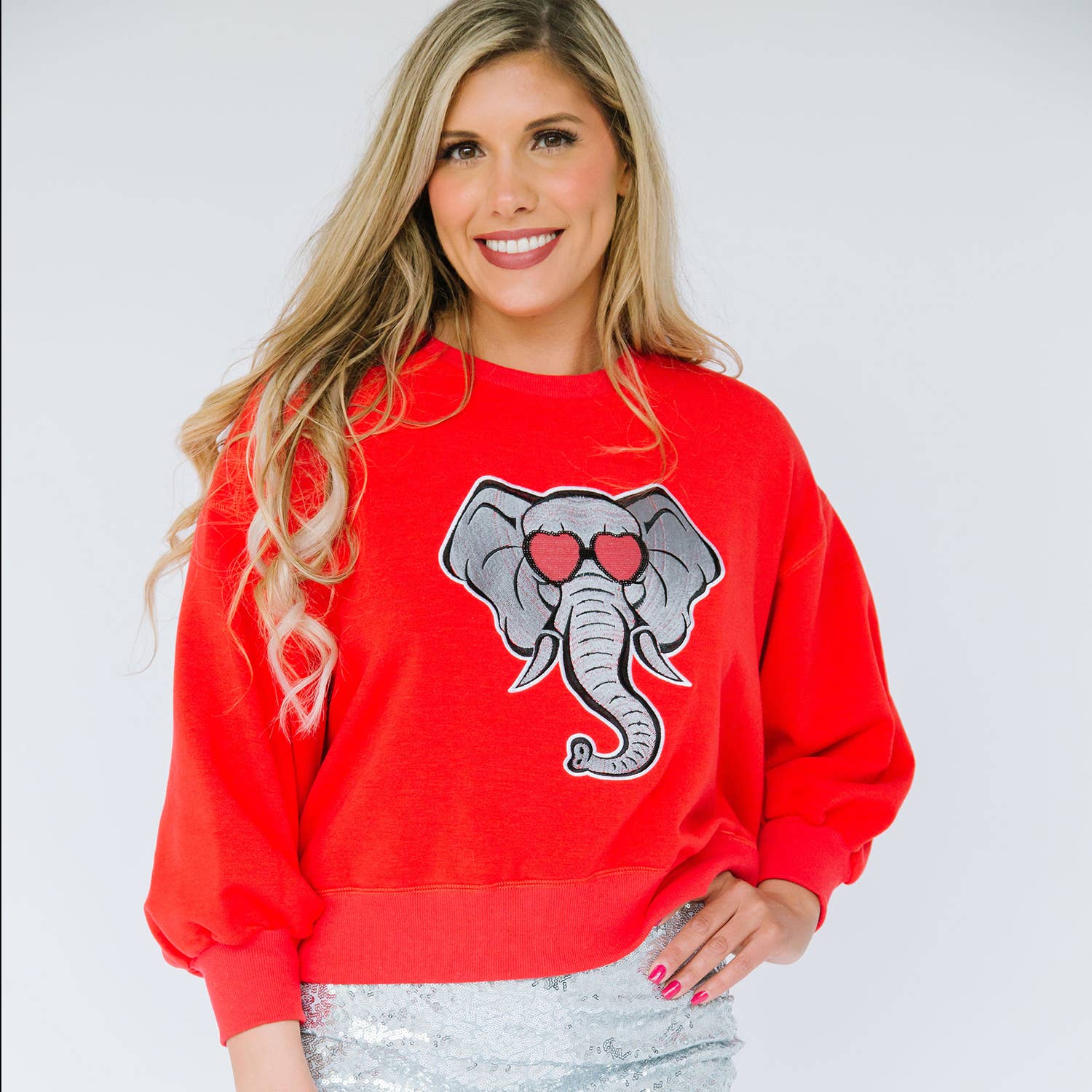 Millie AL Elephant sunglasses sweatshirt