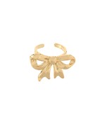 Big bow adjustable ring