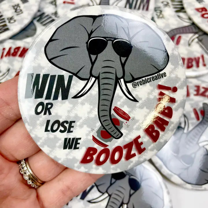 3" gameday buttons