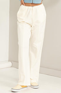 Thin long sleeve top and middle seam yoga pant set