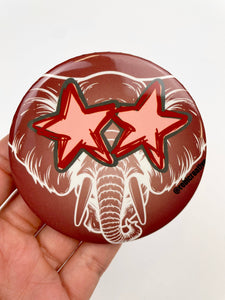 *All Star - Elephant - Maroon - Game Day Button