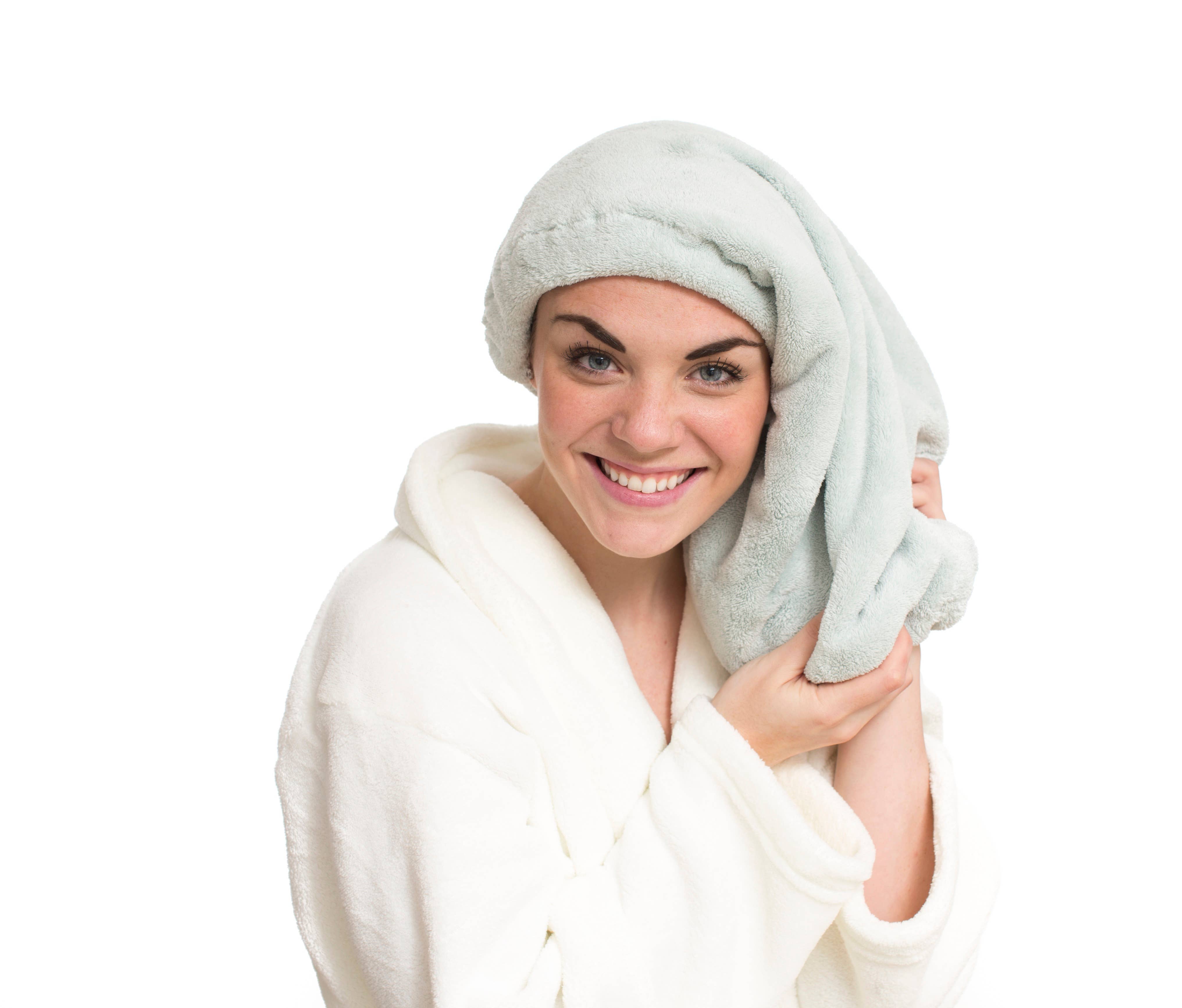 The Patented Microfiber Salon Hair Towel
