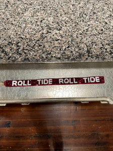 Sequin Purse strap with beaded ROLL TIDE