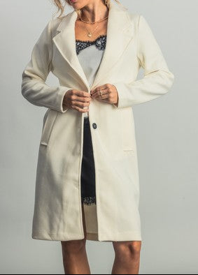 Single Lapel trench Coat