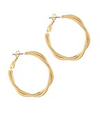 two twisted 1.5in hoop