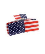 USA flag hair clip