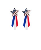 USA star with three ribbon