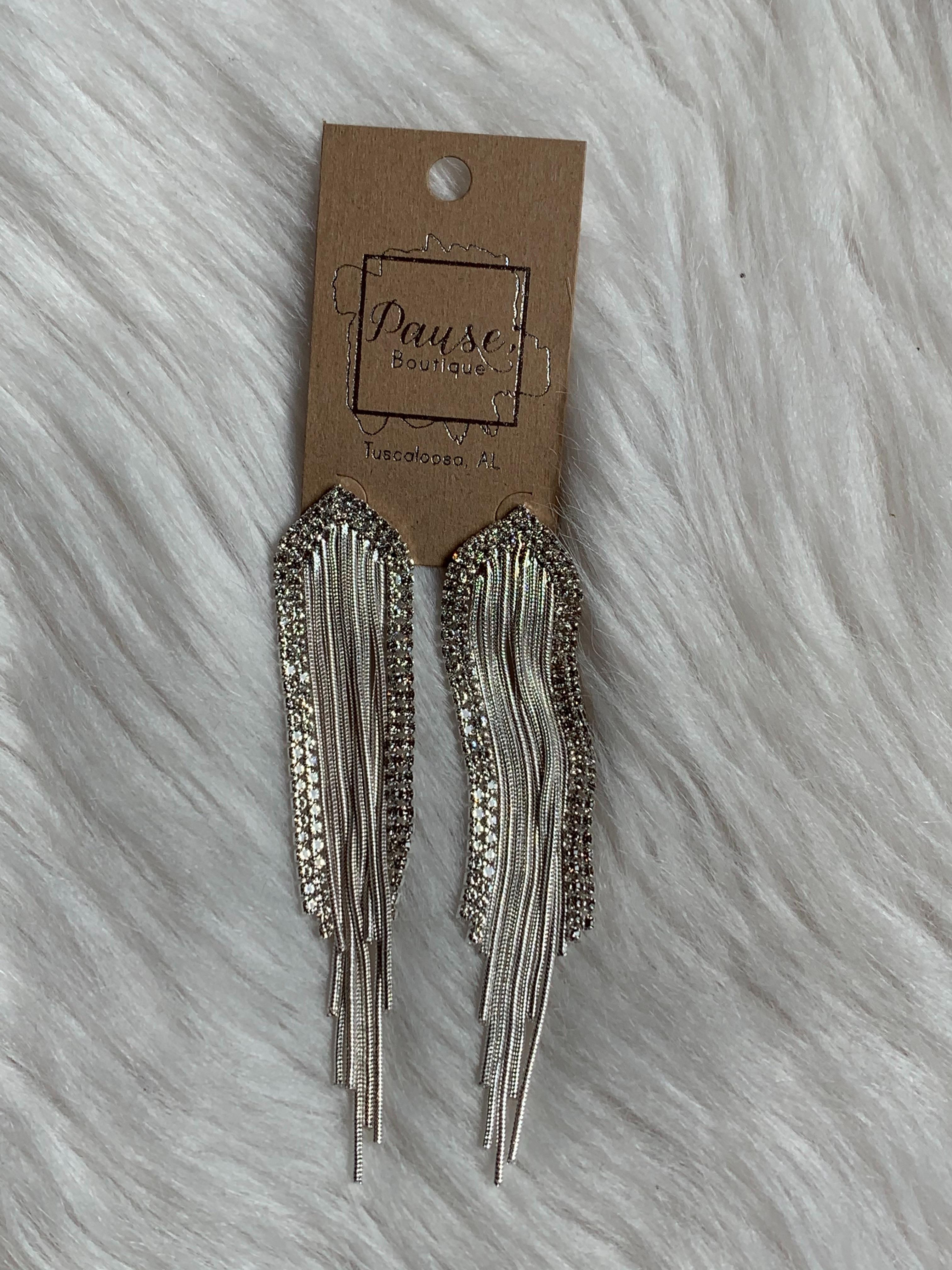 rhinestone extra metal arrow top strands