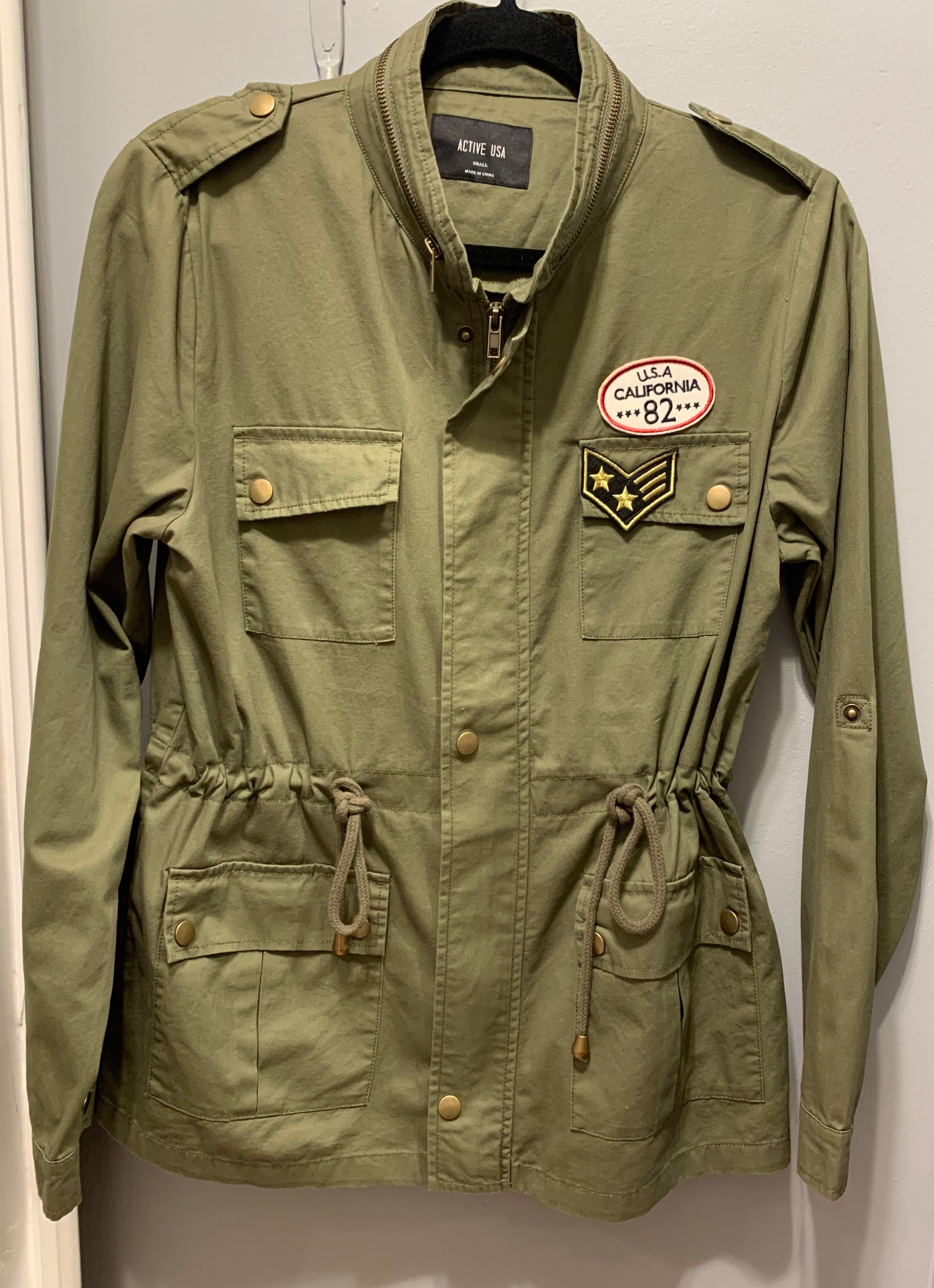 Utility patch jacket