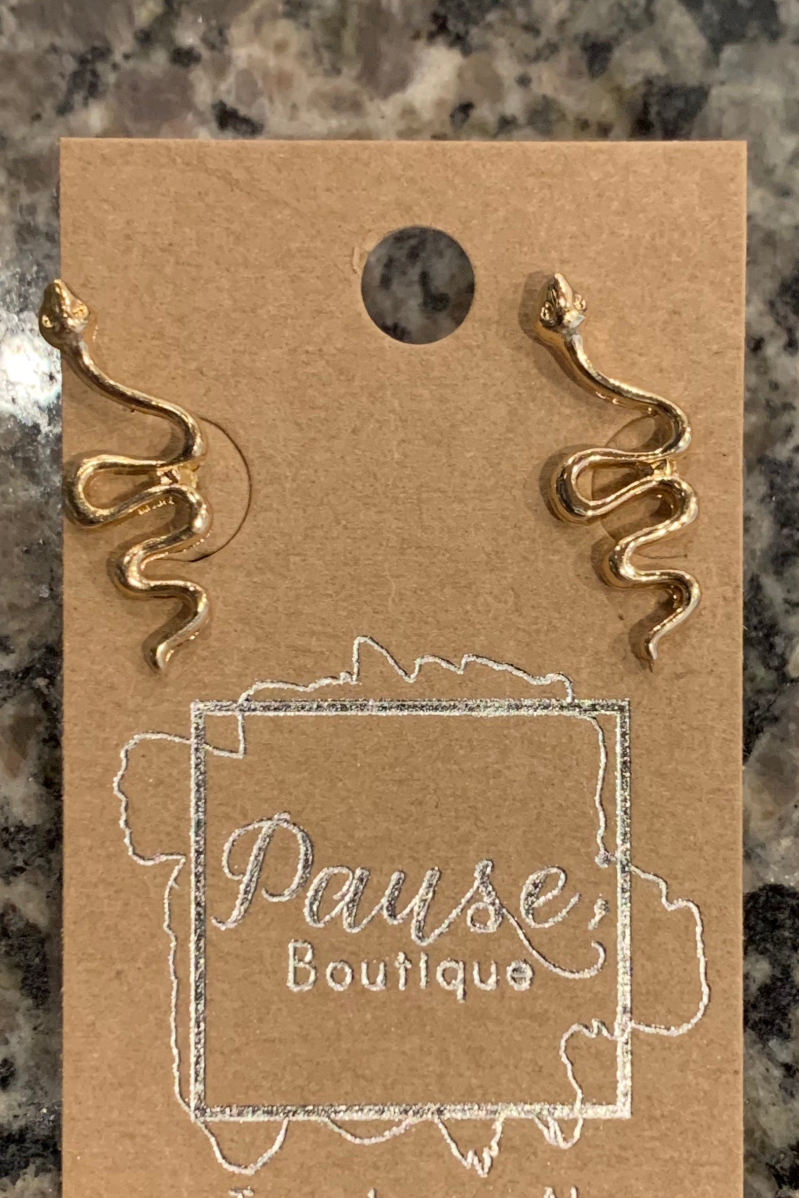 mini snake studs