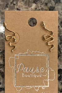 mini snake studs