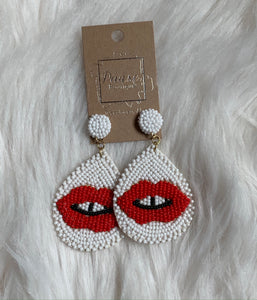 beaded back lips
