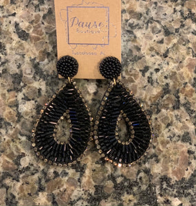 bead and beaded stone outlined