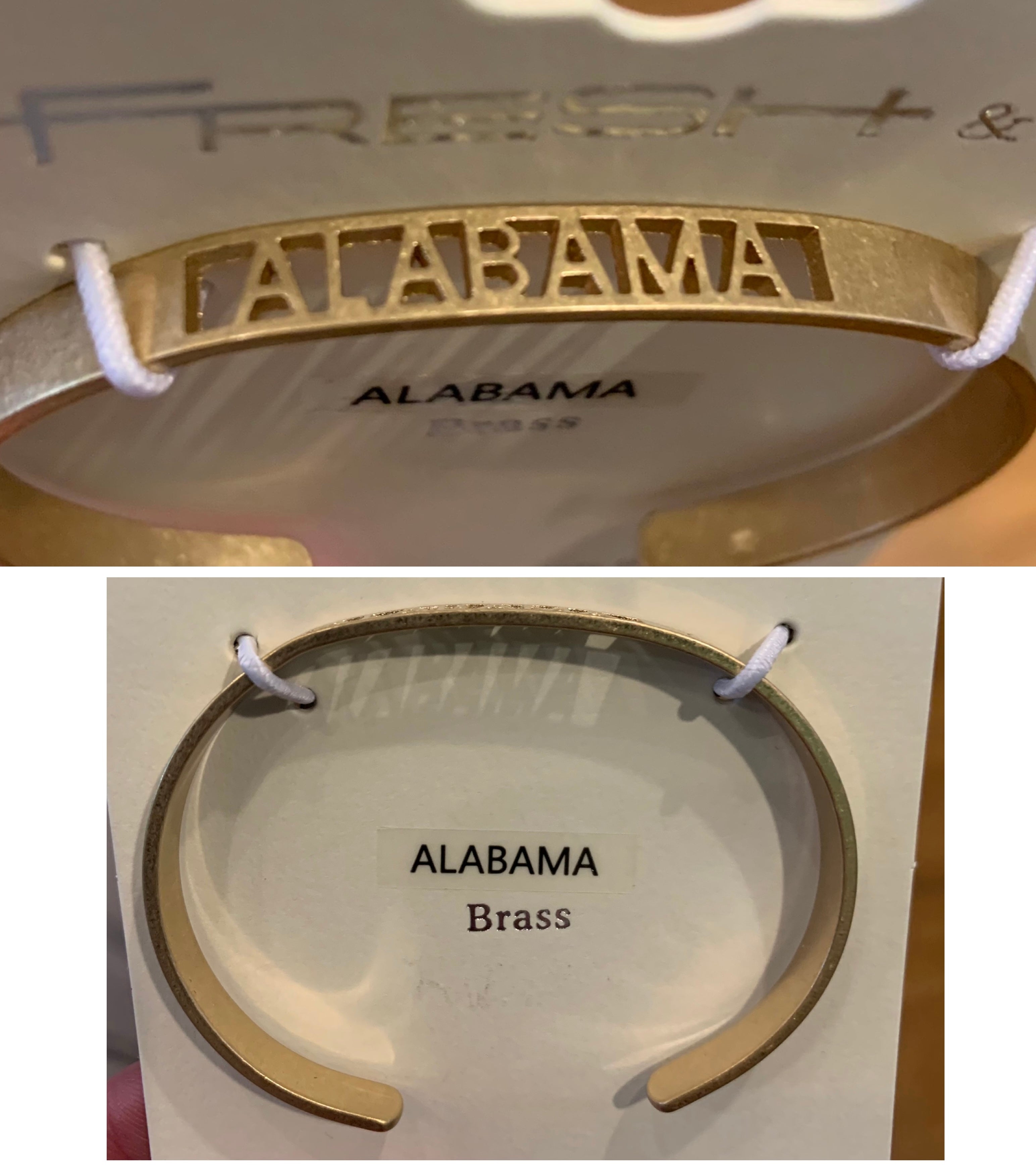 Thicker Alabama cut out cuff