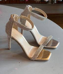 Rhinestone heels