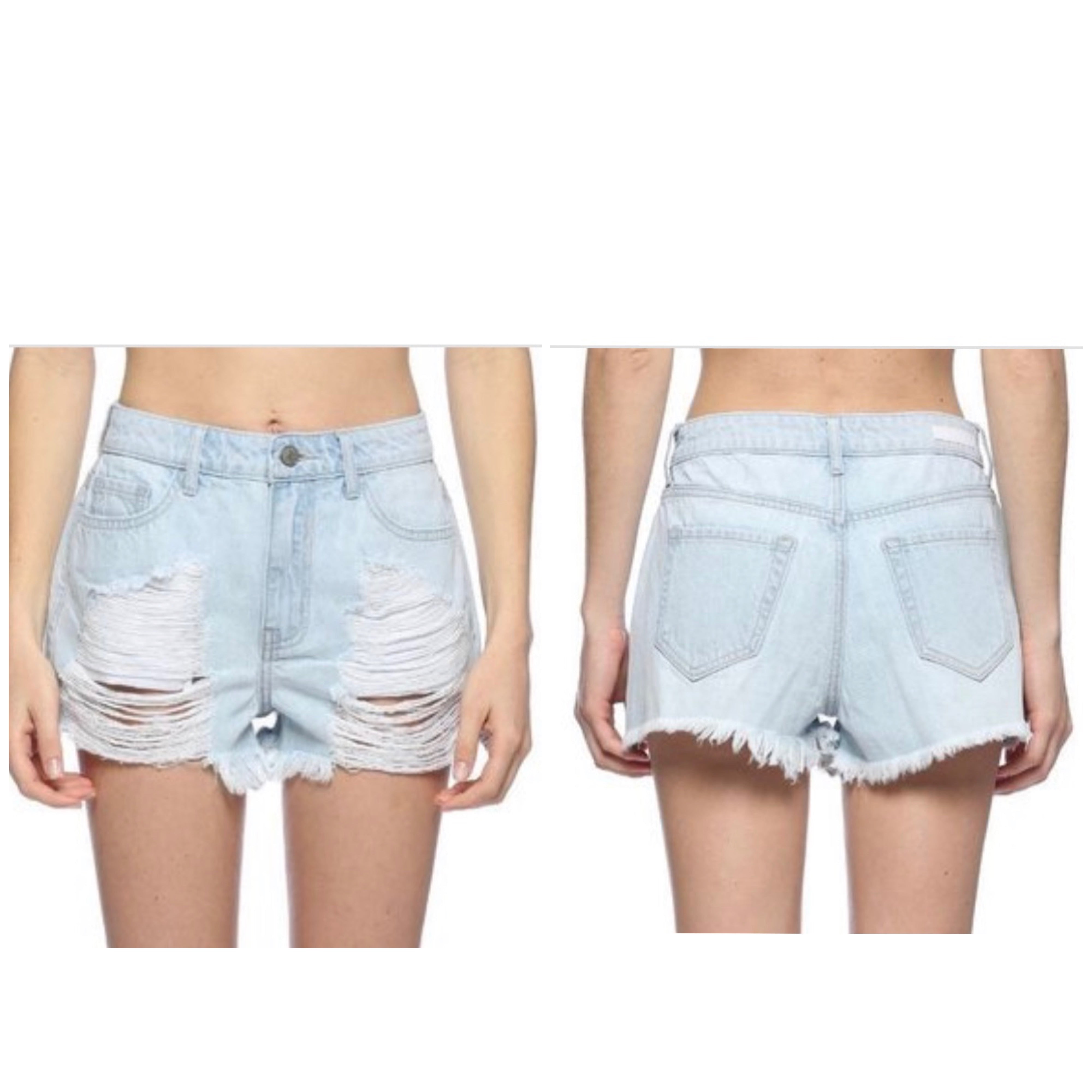 High rise heavy distressed