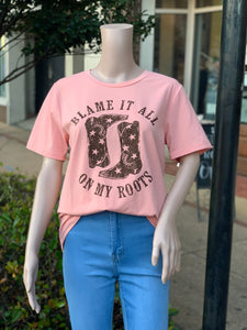 blame it on my roots tee