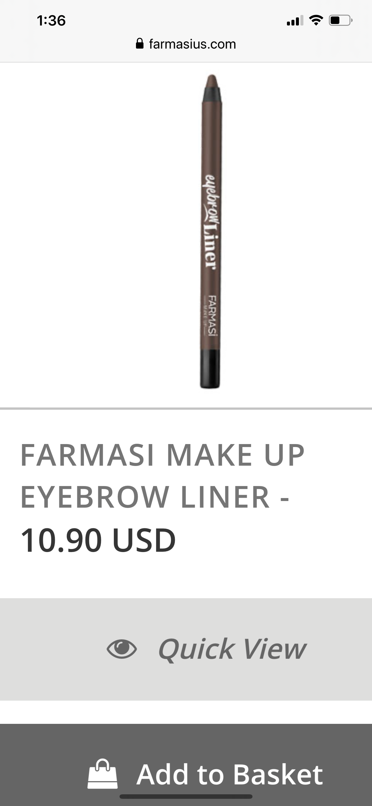 Farmasi Eye brow pencil