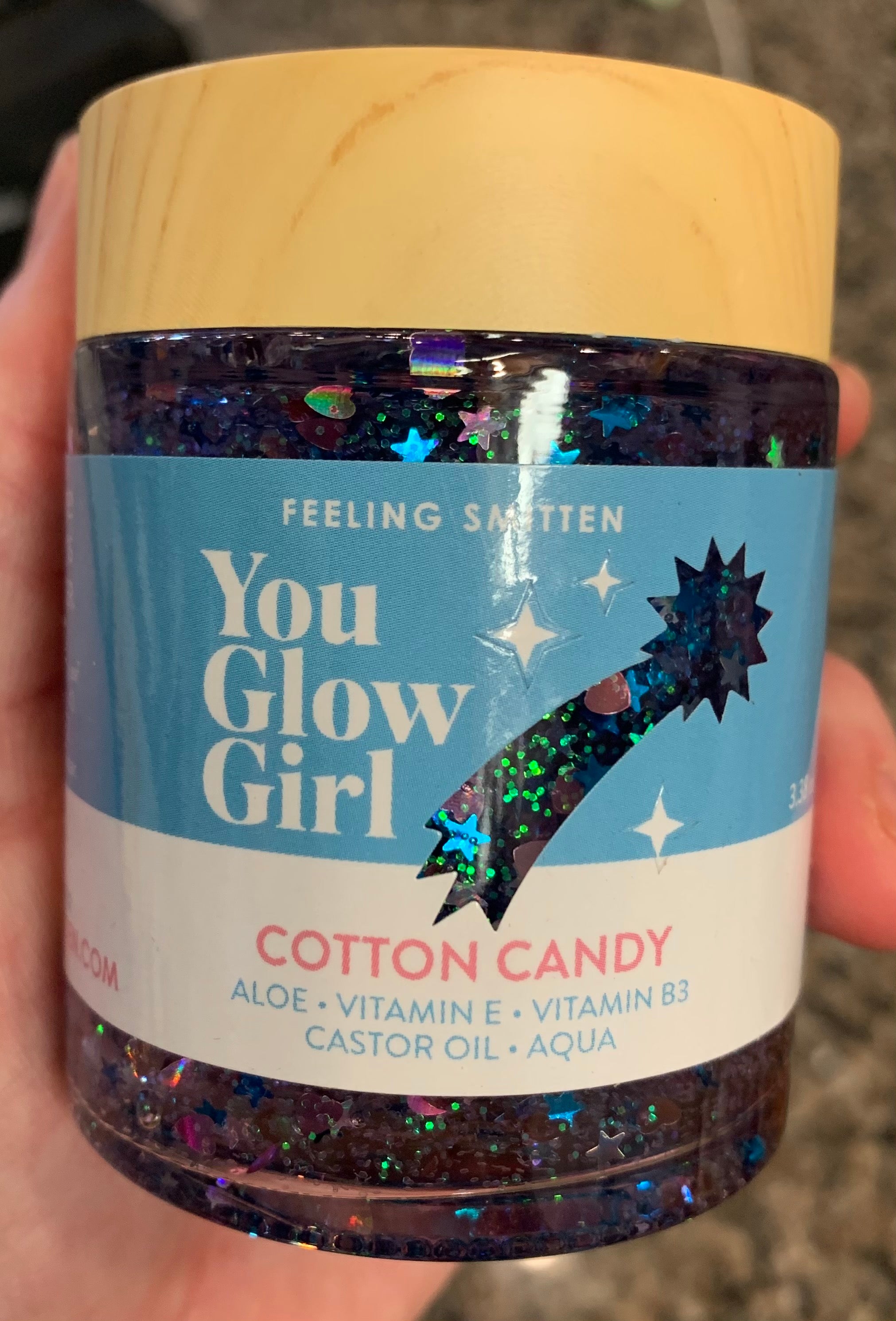 You glow girl jelly face mask