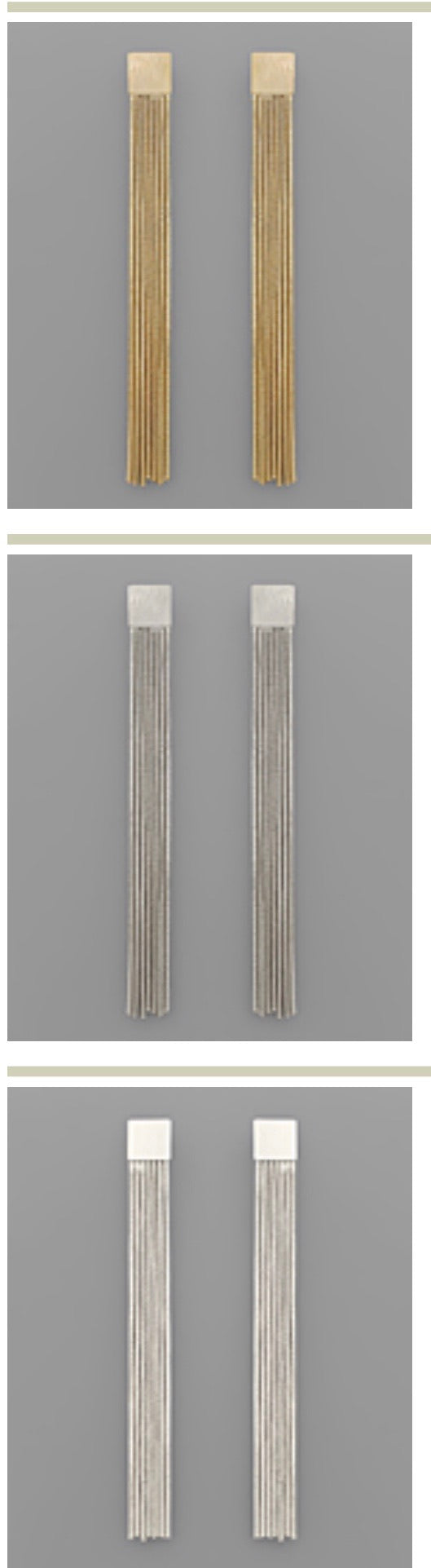 square post with strands