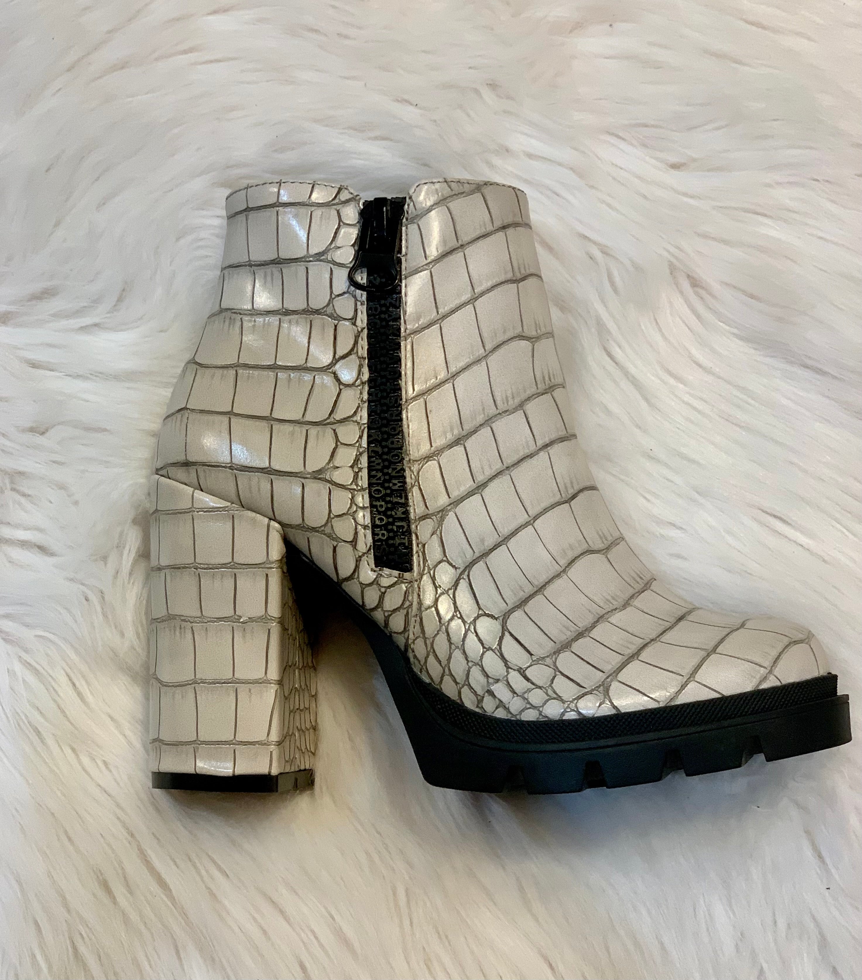 Shu Shop Snake bootie